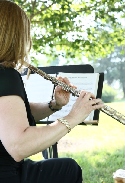 Flutist Lois Herbine