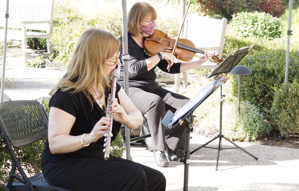 Enchanted Engagements performing a concert in Whitemarsh